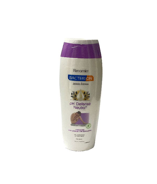 JABON INTIMO BACTERION PH DEFENSE NEUTRO FRASCO X 250 GR